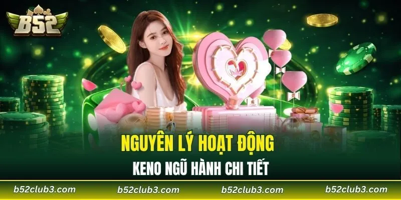 Nguyên lý hoạt động Keno ngũ hành chi tiết