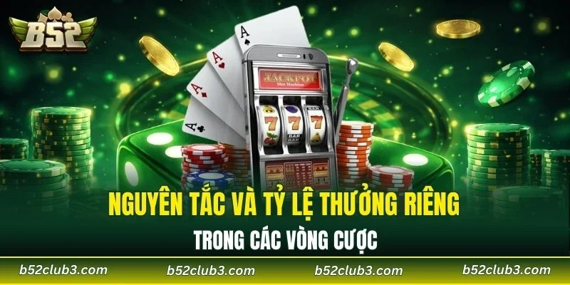 Nguyên tắc và tỷ lệ thưởng riêng trong các vòng cược